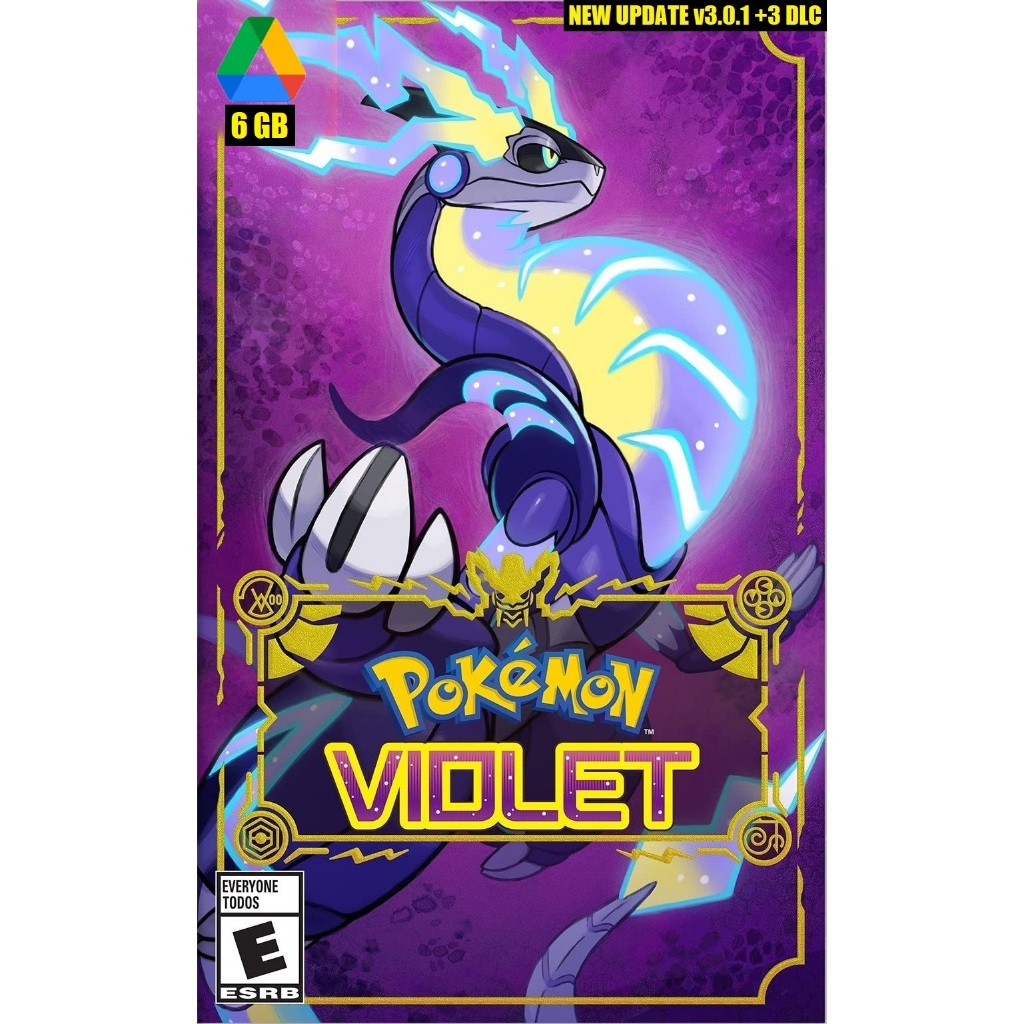 PC Games Pokemon Violet + Emu RyujinX + Update +DLC