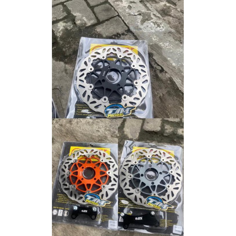 piringan cakram JFK 260mm floating Beat Jupiter Grey Black orange