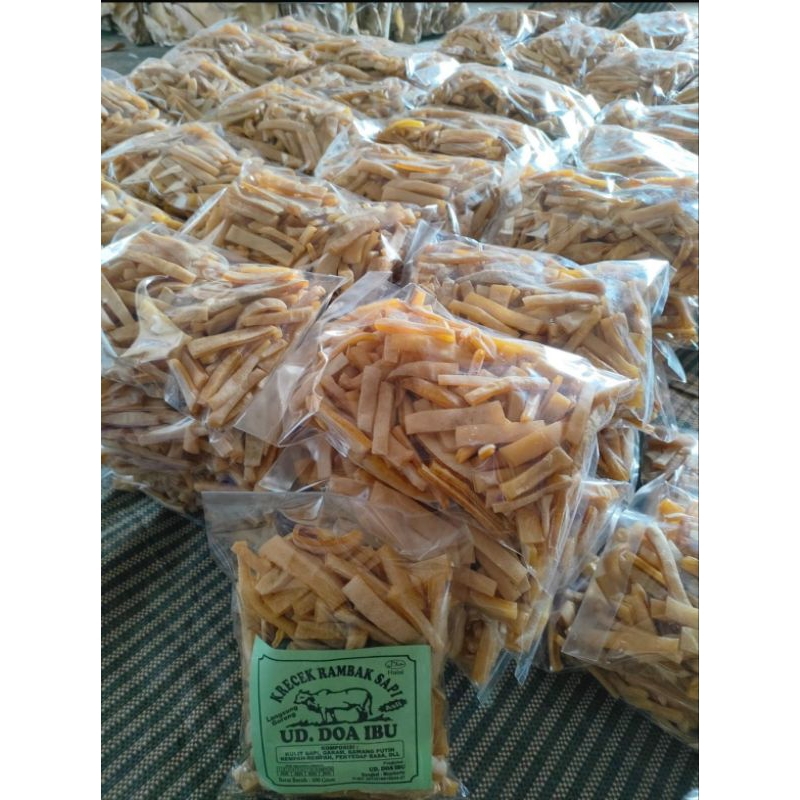 

KRECEK RAMBAK / KRUPUK RAMBAK 500GRM