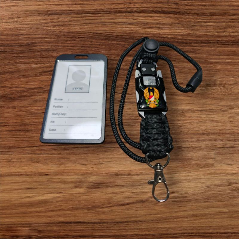 

lanyard tali id card custom tni AD angkatan darat