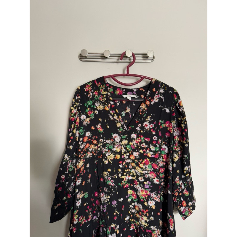 preloved airy dress h&m