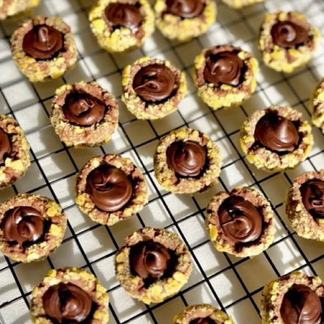 

Hazelnut Cornflakes Cookies