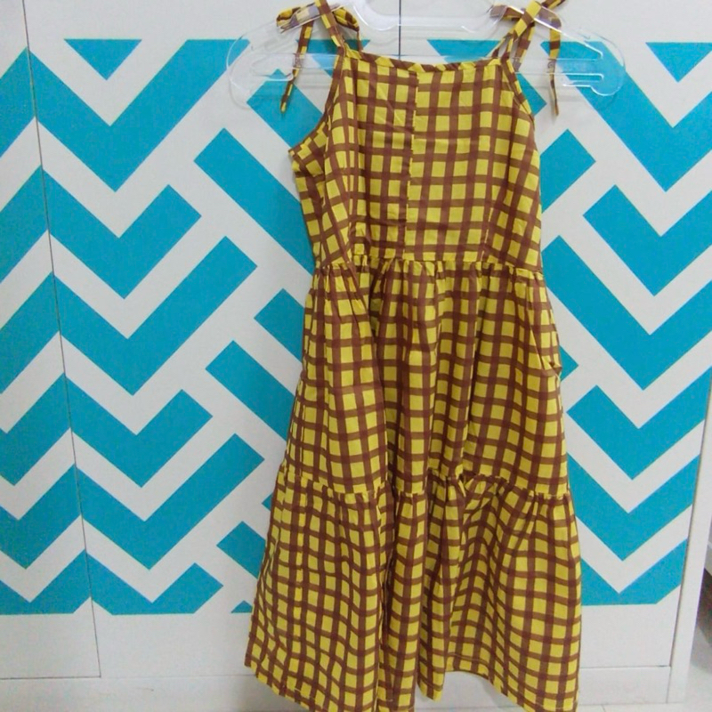 dress anak perempuan longdress anak perempuan dress kuning anak dress kotak kotak anak perempuan