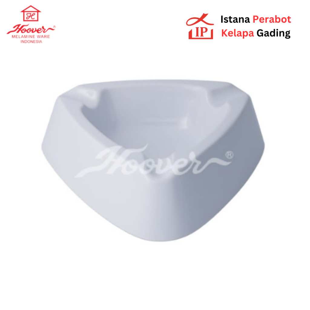 ASBAK MELAMIN SEGITIGA HOOVER ASH TRAY
