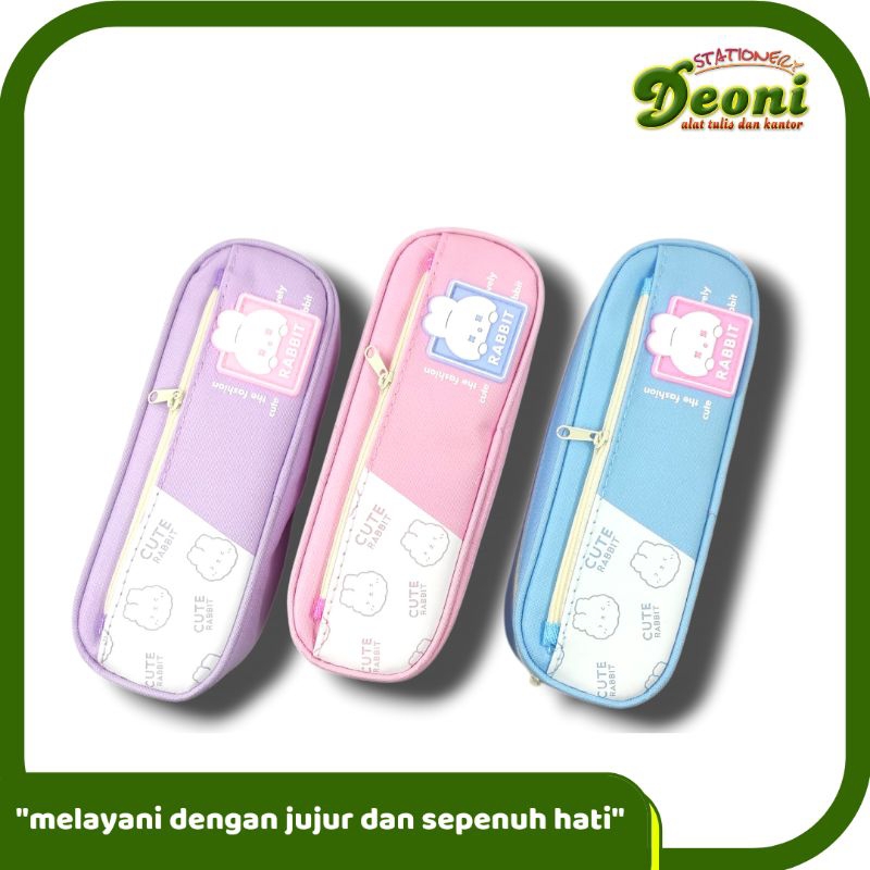 

Cooler Kotak Pensil / Pensil Case Resleting Rabbit Cute 1526