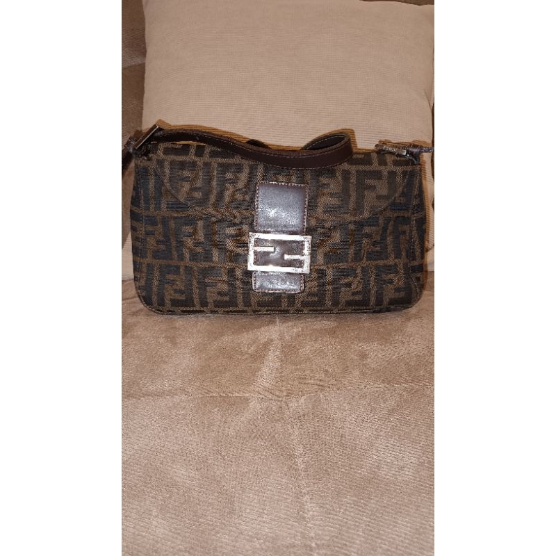 Fendi zucca shoulder bag