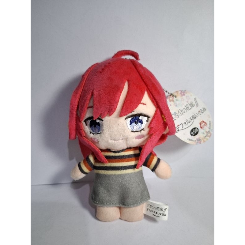 Boneka plushie Gotoubun (nakano itsuki)