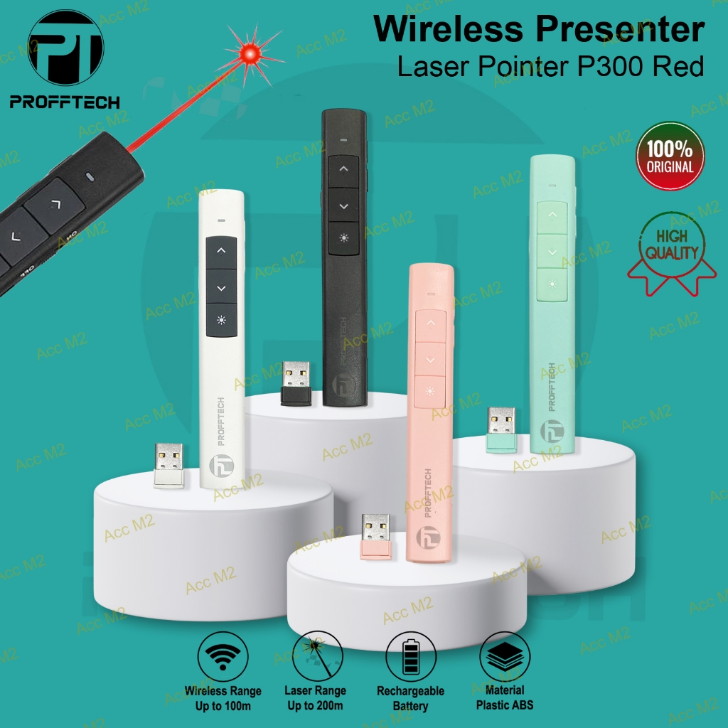 Wireless Laser Pointer Power Point Presenter Remote Control Clicker Presentation Pointer
