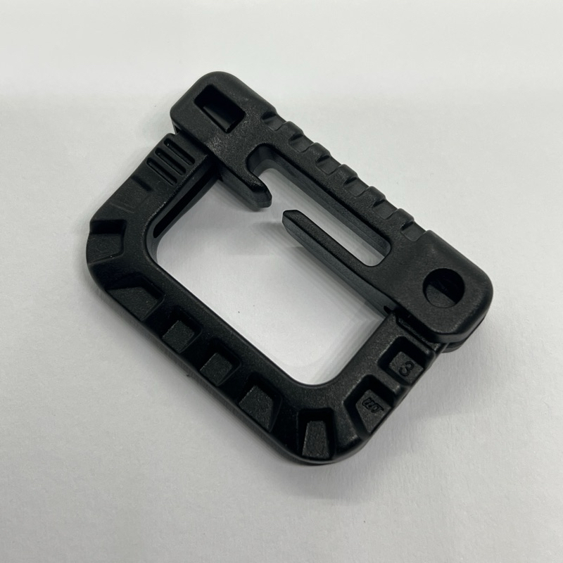 Woojin plastic carabiner buckle / EDC tool / Tactical / Molle / Tac