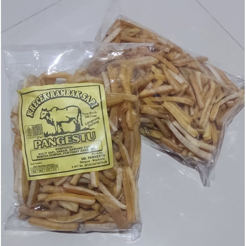 

Krecek Rambak Kulit Sapi 500 gram