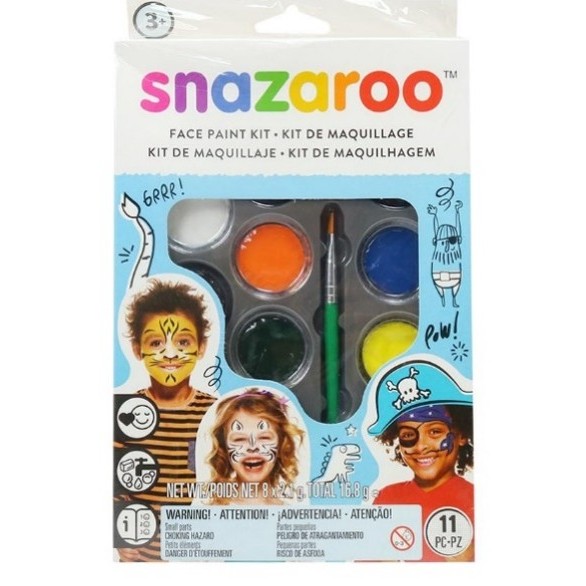 

Gramedia Pettarani - SNAZARO 1180103 FACE PAINTING KIT BOY
