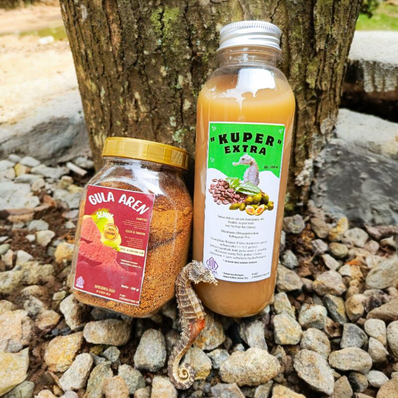 

KUPER EXTRA 500 ml+GULA AREN SEMUT JAMU KUAT HERBAL PRIA DEWASA TAHAN LAMA