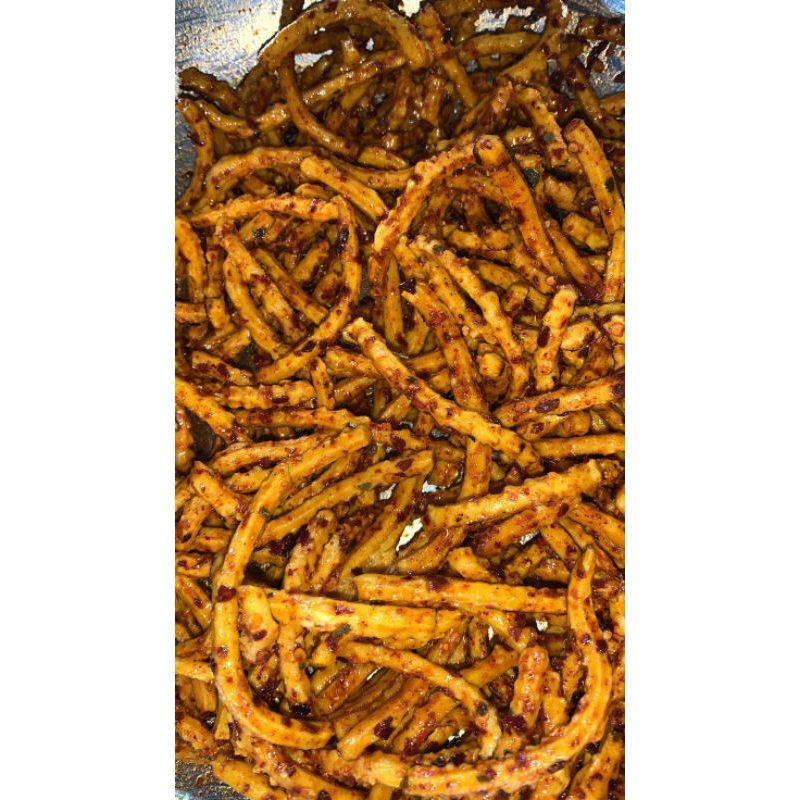 

kerupuk JAAT AKAR seblak kering pedas daun jeruk bumbu cikruh 500gr/1kg