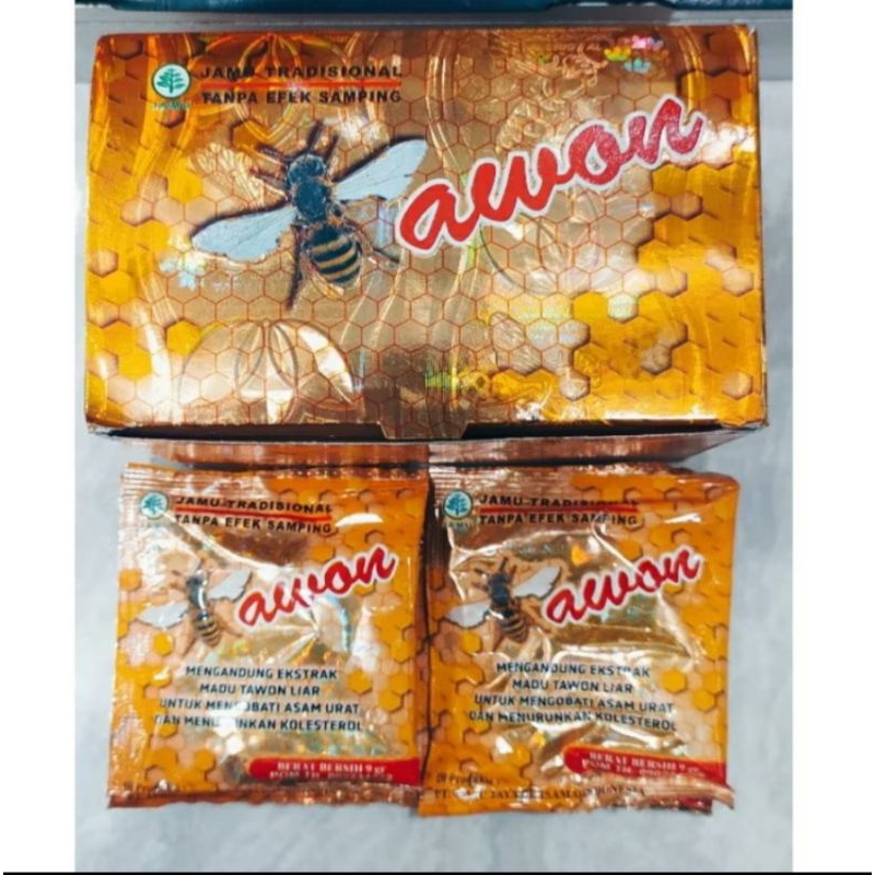 

ASLI TAWON SERBUK Jamu Herbal 1 Box isi 20 Sachet TWS Serbuk