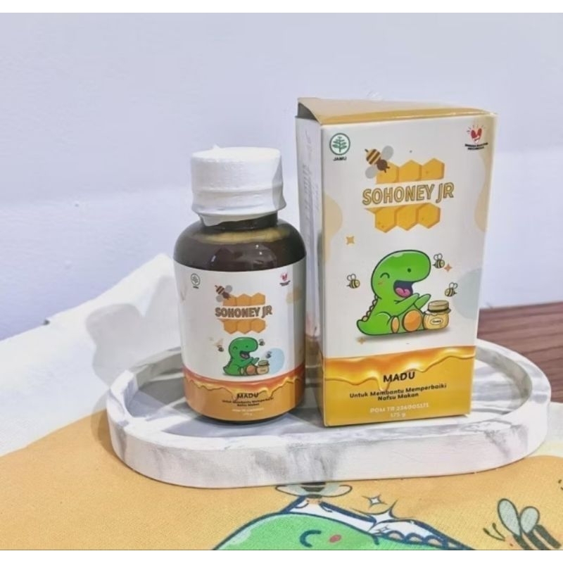 

SOHONEY JR ASLI ORIGINAL MADU HERBAL MULTIVITAMIN PENAMBAH NAFSU MAKAN UNTUK ANAK