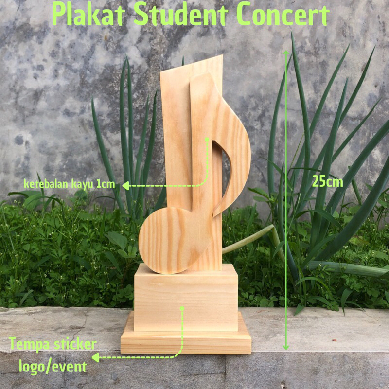Not Balok / Piala Nada Musik / Piala Musik / Piala Student Konser / Thropy Musik