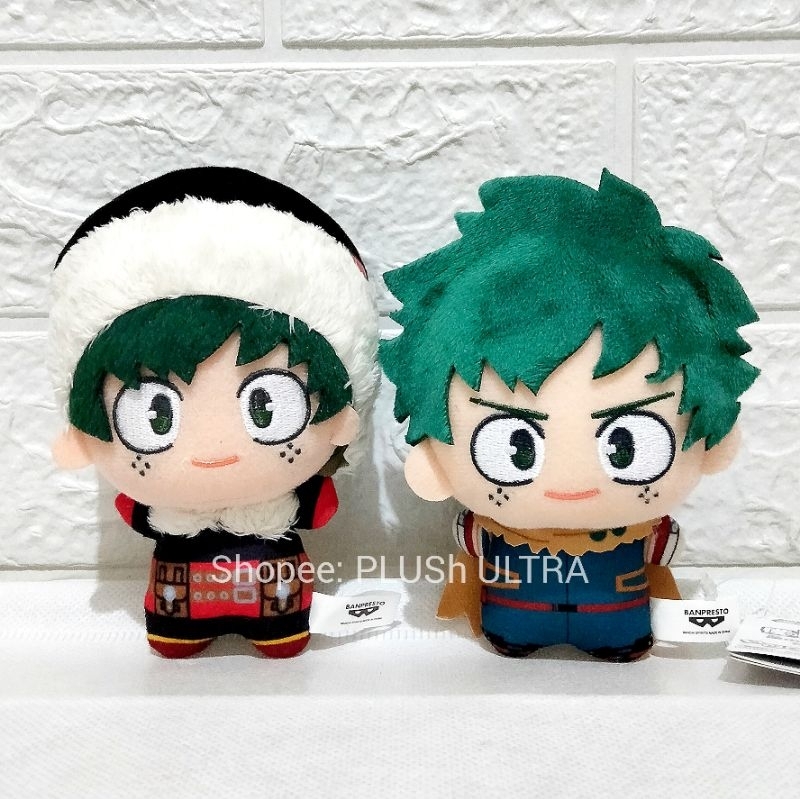 Chibigurumi Midoriya Izuku Deku Boku No Hero Academia MHA BNHA Shonen Jump Winter Anime Plush Doll K