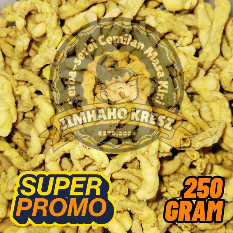 

SUPER PROMO!! 250 GRAM KERIPIK USUS AYAM CRISPY RENYAH GURIH