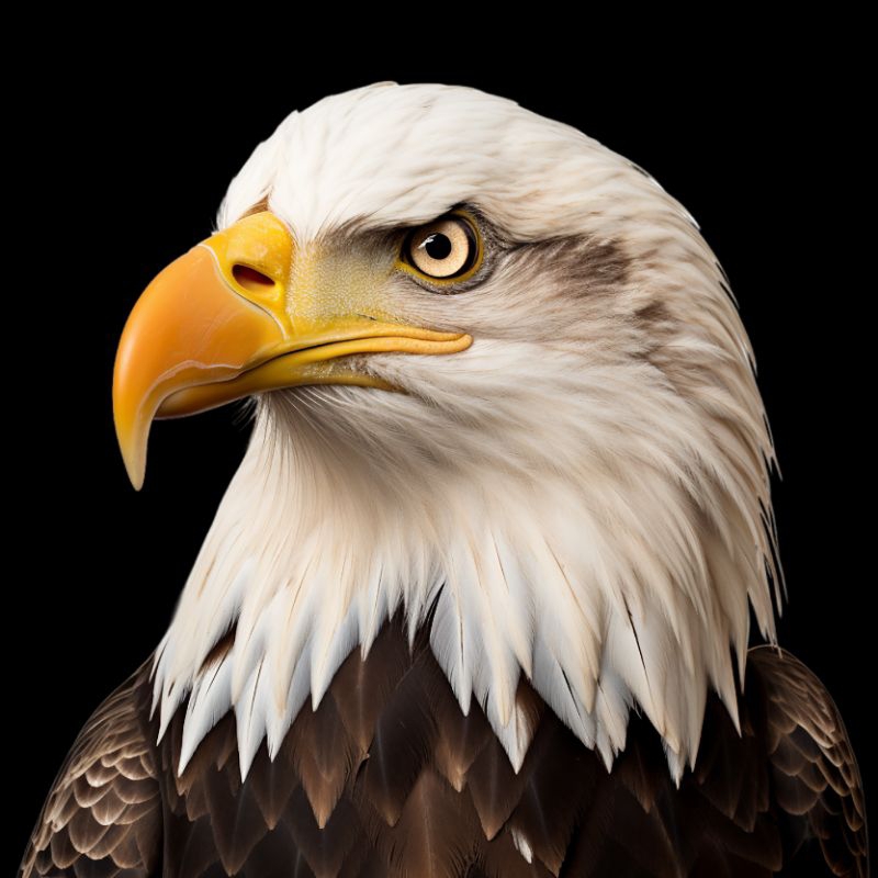 

stiker gambar kepala elang size 22x30 cm