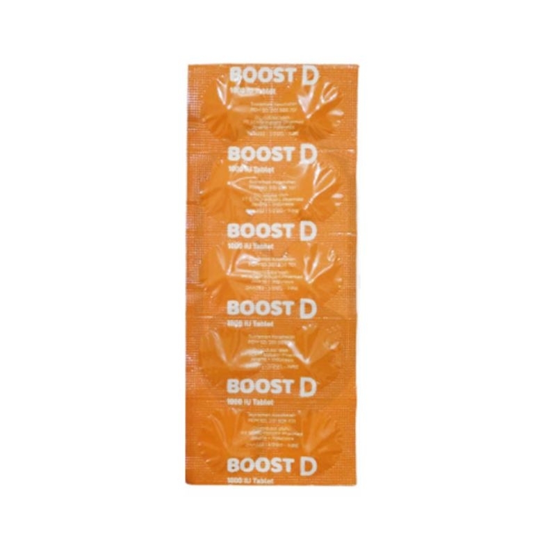 Boost D 1000iu Tablet - Vitamin D3 1000iu
