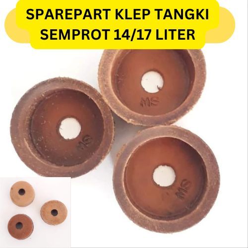 Sparepart Klep Tangki Semprot Sprayer 14Liter | Klep kulit untuk pompa sprayer tangki stainless masp