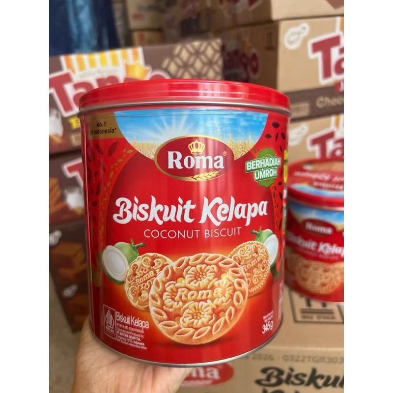 

Roma Biskuit Kelapa 1 dus isi 6 kaleng