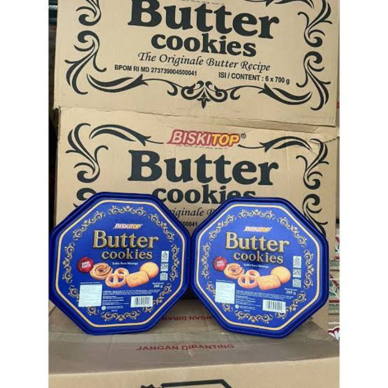 

Biskitop Butter Cookies Segi 8 Bucket 255gr [ 1 Karton 6 Bucket ]