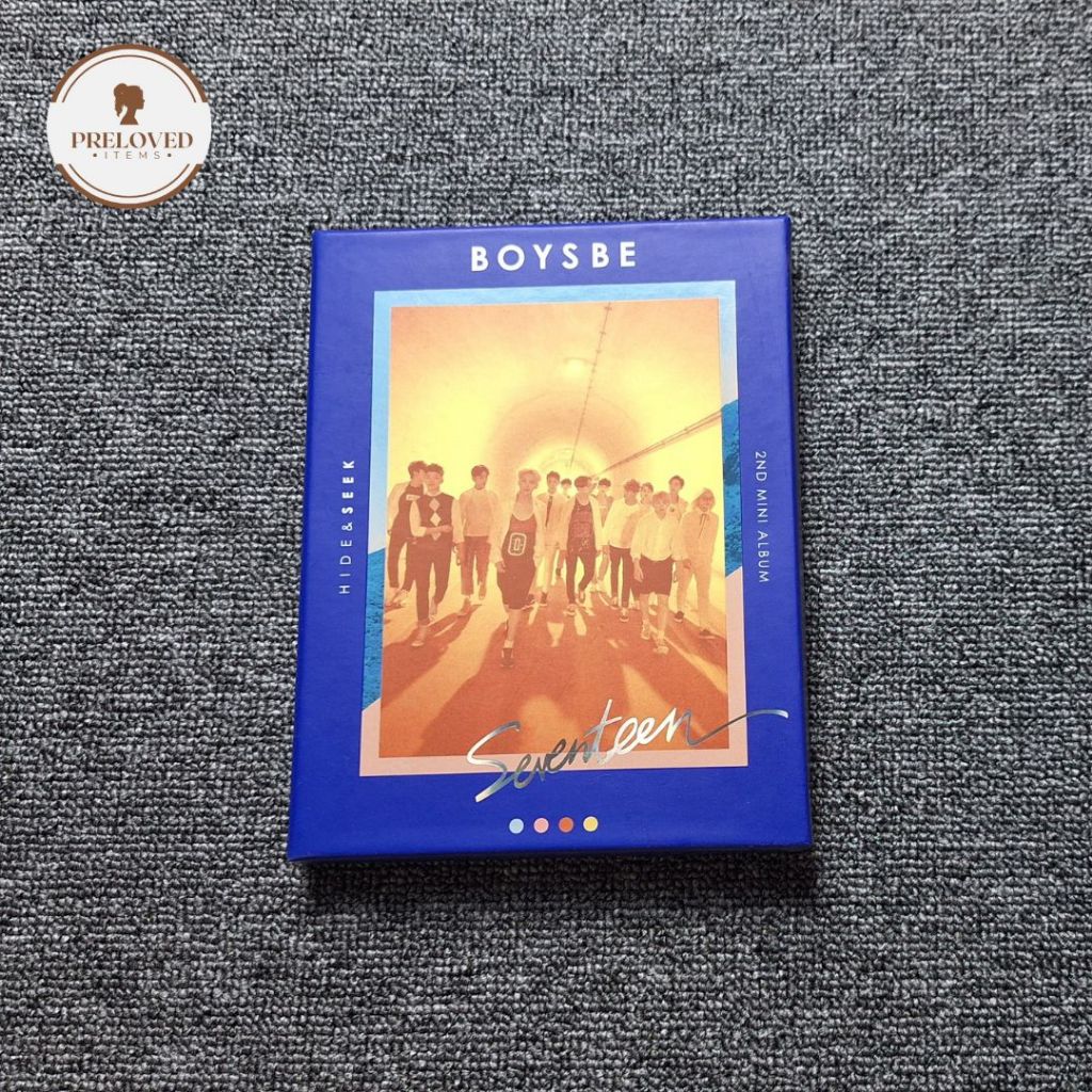 SEVENTEEN ALBUM Boys Be 2nd Mini Album (Seek Ver.) [UNSEALED, No CD]