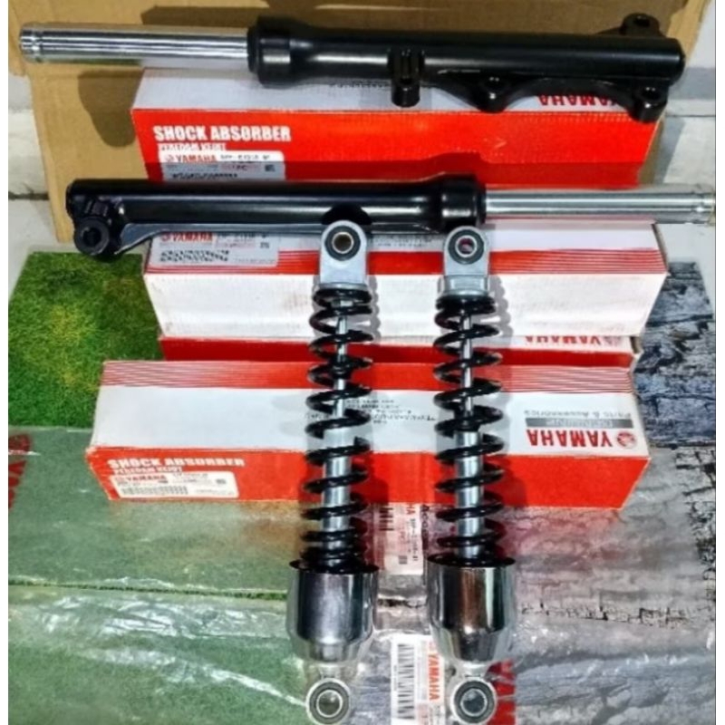 AS SHOCK TABUNG PLUS SHOCKBREAKER BELAKANG YAMAHA ZUPITER Z ZUPITER BURHAN VEGA R NEW VEGA ZR VEGA R