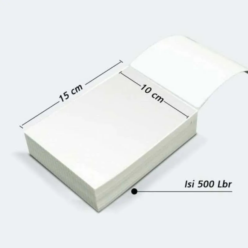 

Aimipacking Label Stiker Thermal Label Resi Pengiriman 100x150mm Kemasan 1 Dus isi 24 Pack