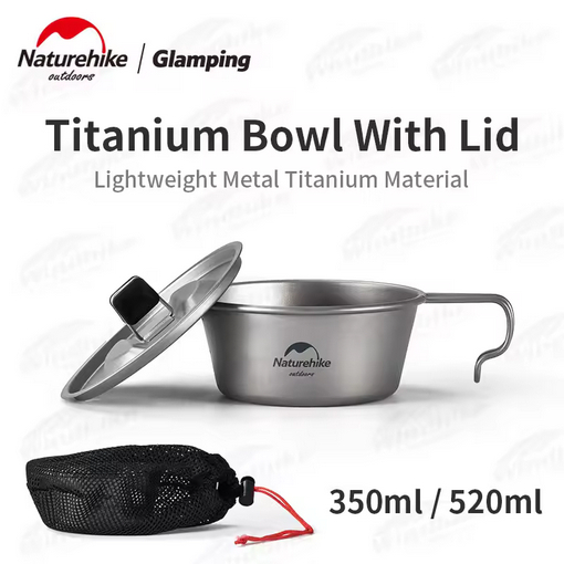 MANGKOK TITANIUM NATUREHIKE NH22CJ001 - ULTRALIGHT BOWL