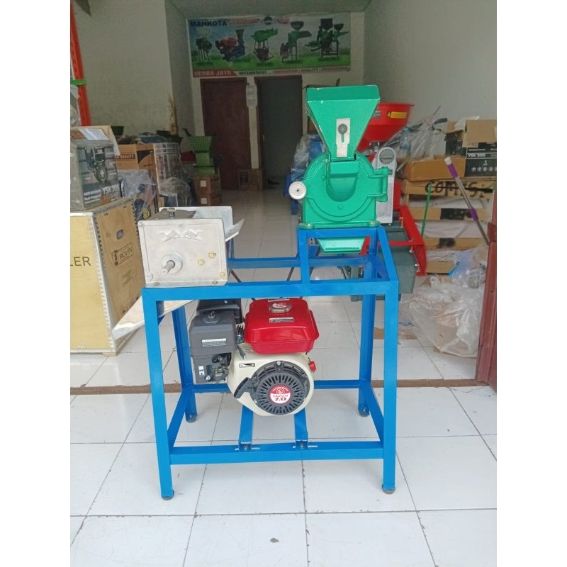 Mesin Parutan dan Penepung FFC 15 Set Desel 7HP