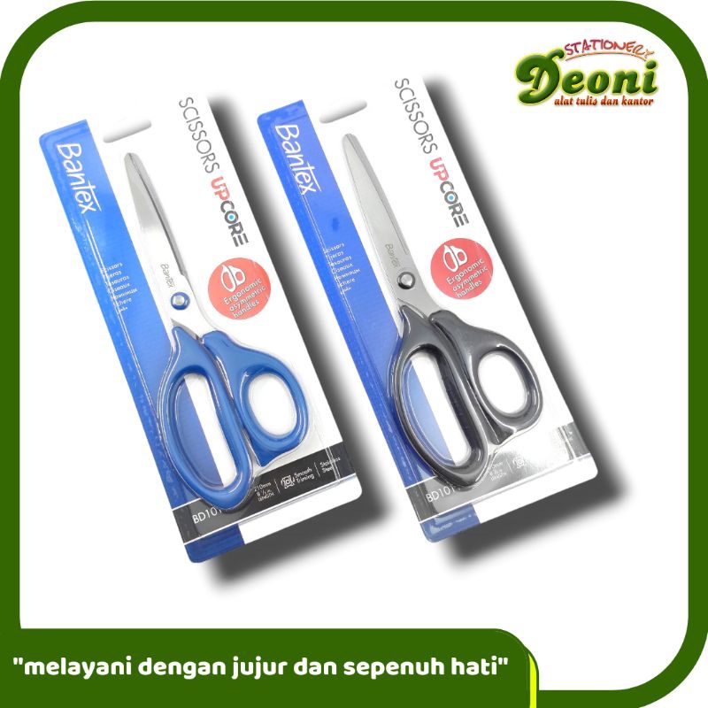

BANTEX Gunting Scissors Stainless Steel 6.5inch 8.5inch BD1011/1002