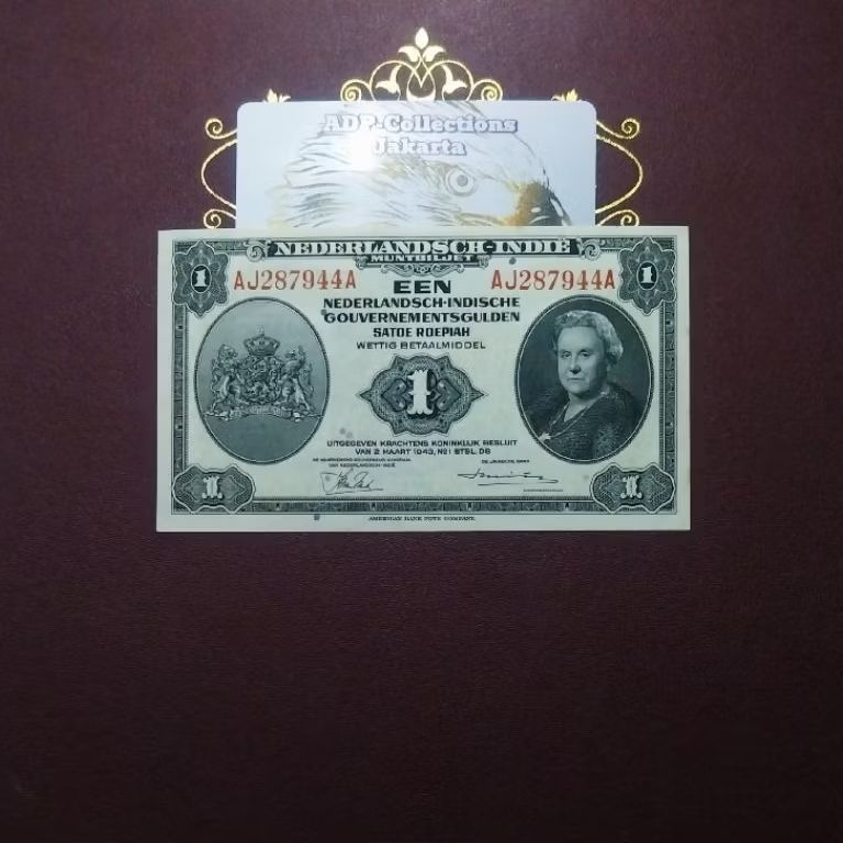 Uang kuno 1 rupiah nica