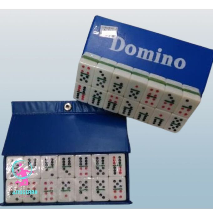 Batu GAPLE / Batu DOMINO ( TEBAL 1,5cm ) + Tas Kotak Penyimpanan