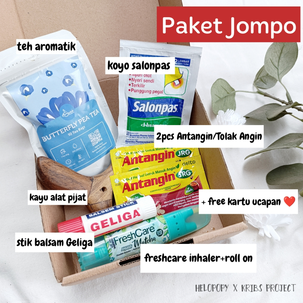 Paket Hampers Jompo Kado Lucu Murah untuk Sahabat Teman Kantor Hadiah Alat Kesehatan