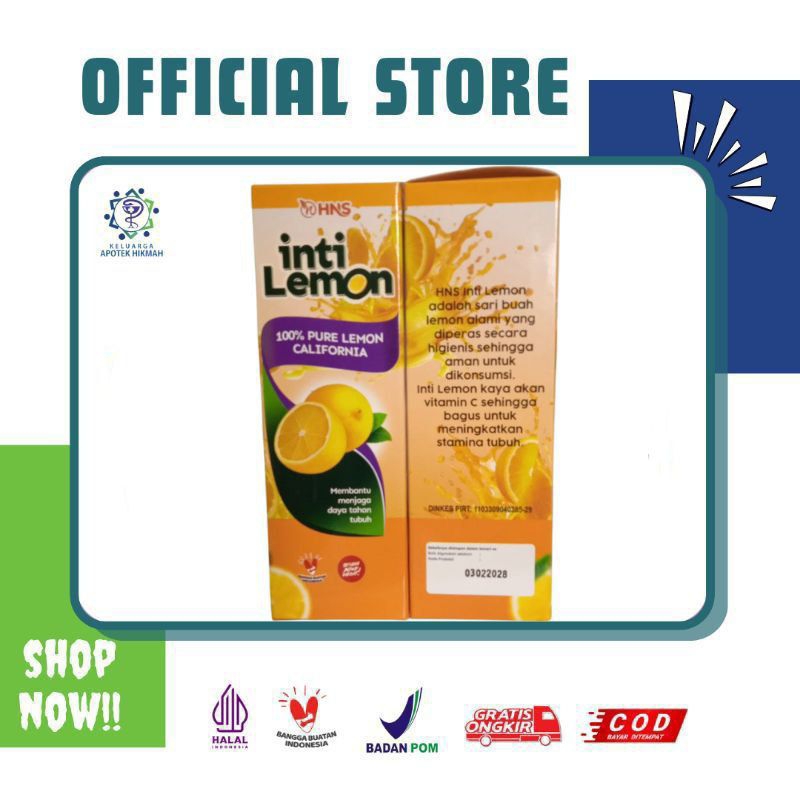 

Inti Lemon Herbal 250 ml 500 ml Suplemen Kesehatan HNS