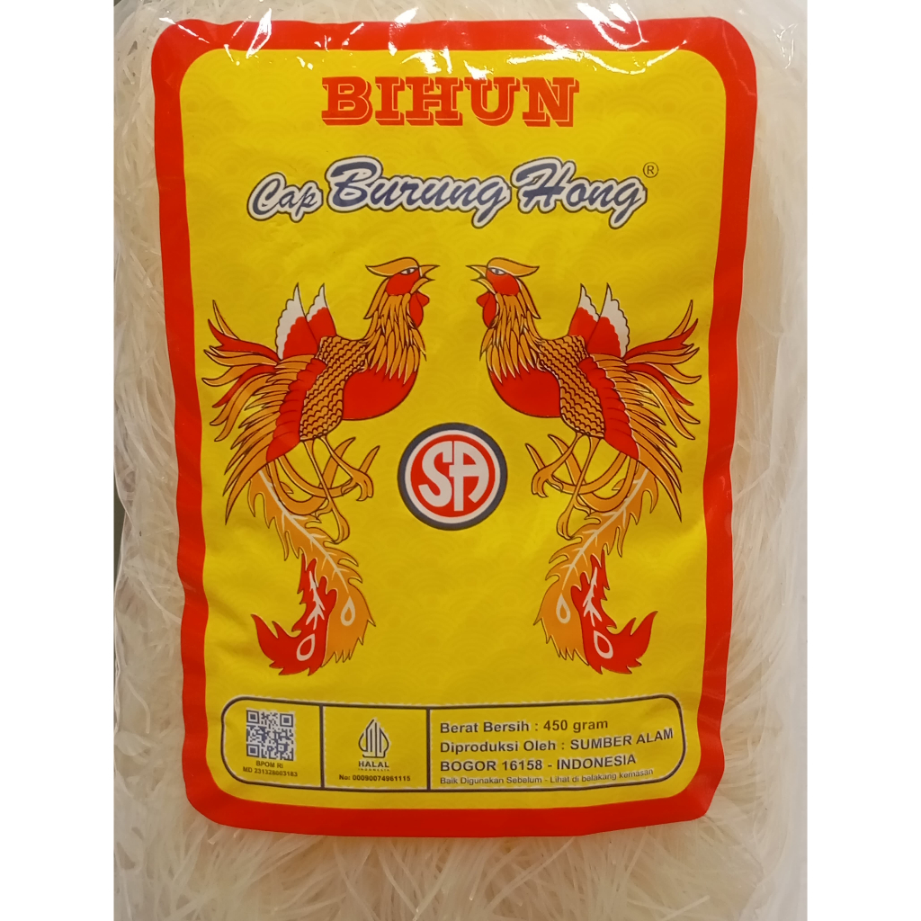 

bihun cap burung hong 450gr