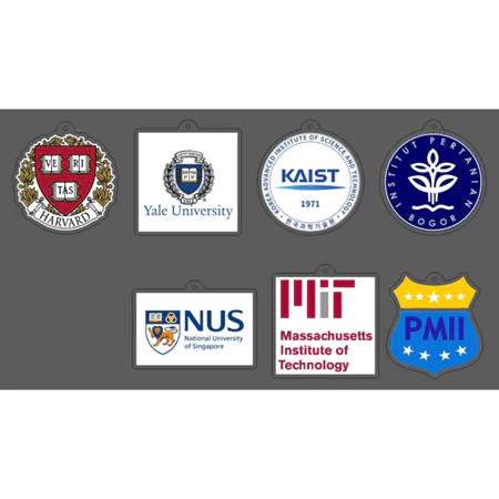 Ganci Kampus Luar Negeri Gantungan Kunci Kampus Luar Negeri Akrilik Custom Gantungan Kunci Universit