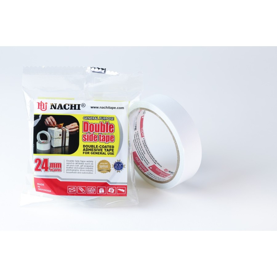 

Nachi Double Side Tape 24 mm x 10 yard 1 Inch