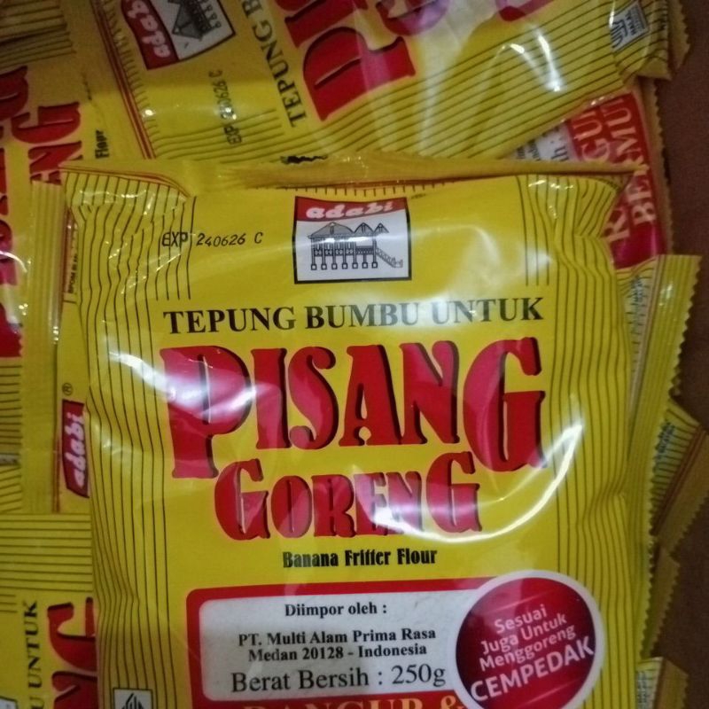 

Tepung pisang goreng Adabi 250gr