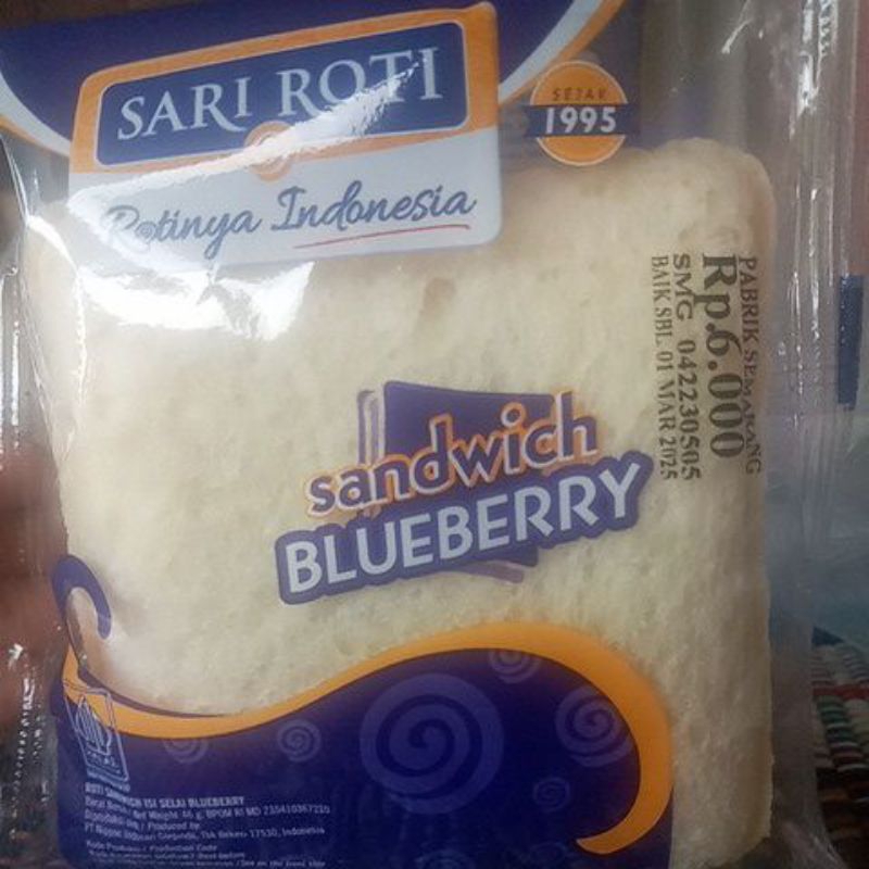 

Sandwich Bluberry