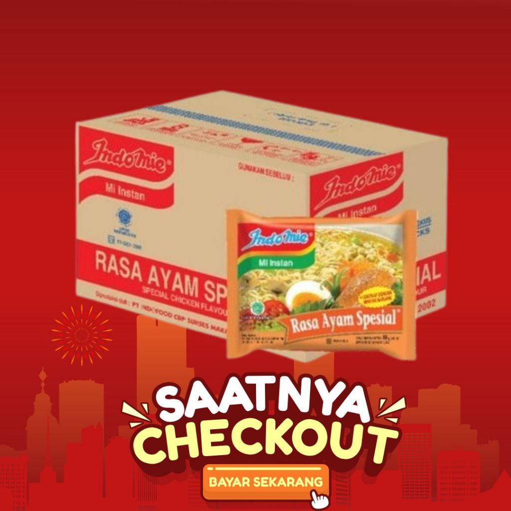 

INDOMIE AYAM SPESIAL 1 DUS ISI 40PCS