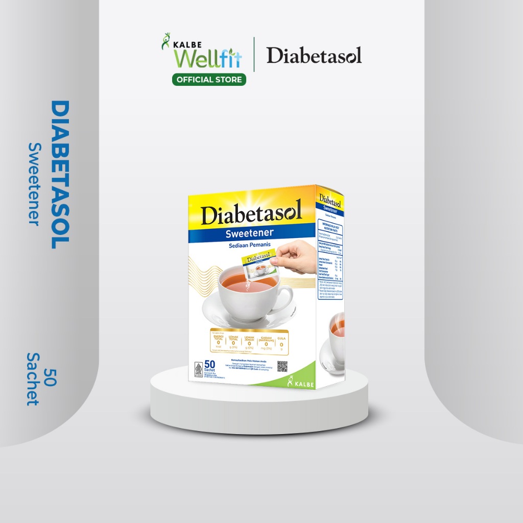 

Diabetasol Sweetener No Calories 50x1.5g