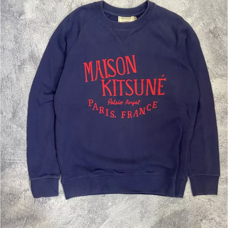 Maison kitsune Palais original crewneck sweater