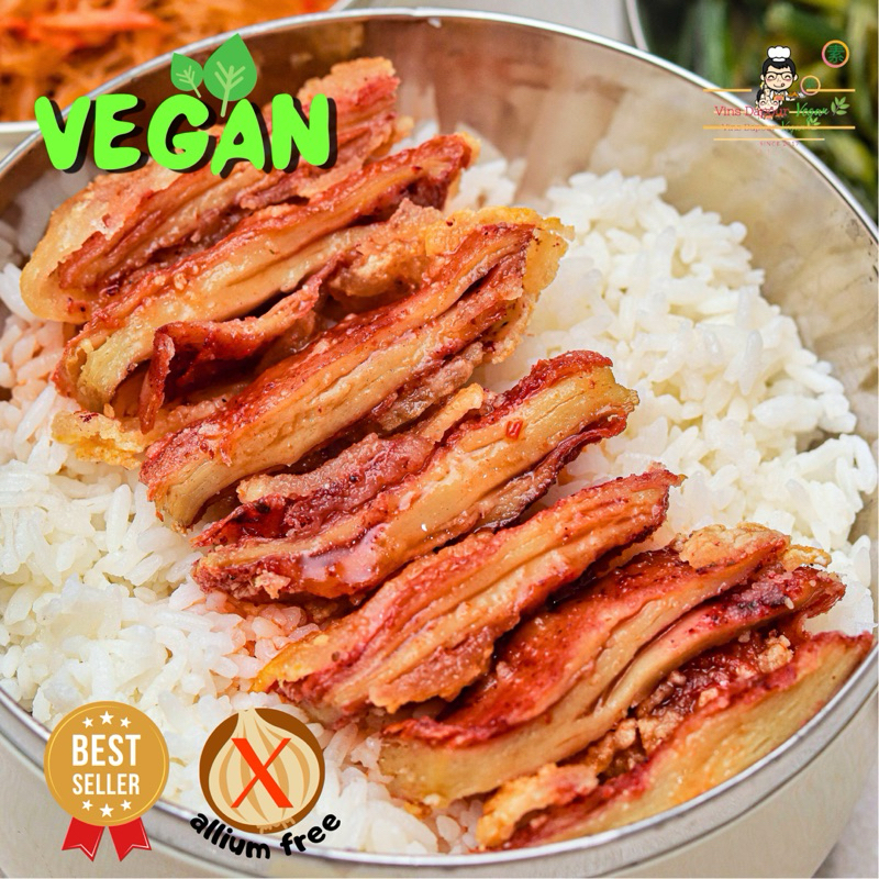 

Vinsdapourvegan - Pen Cu / Pencu / Daging Layer Vegan Homemade Frozen Food Bahan Beku Allium Free Vegetarian Plant-Based Friendly 400gr