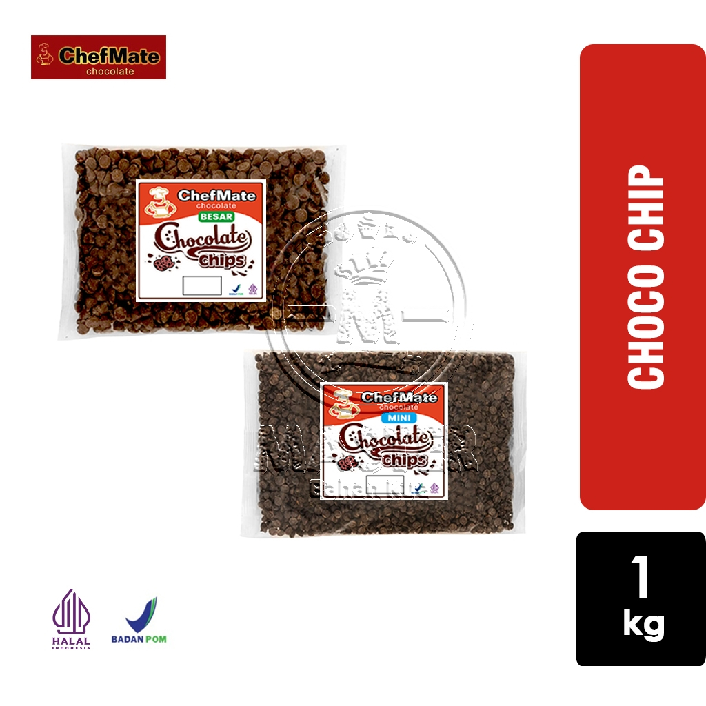 

Chocochip Chefmate Chocolate Chips Coklat [1 kg]