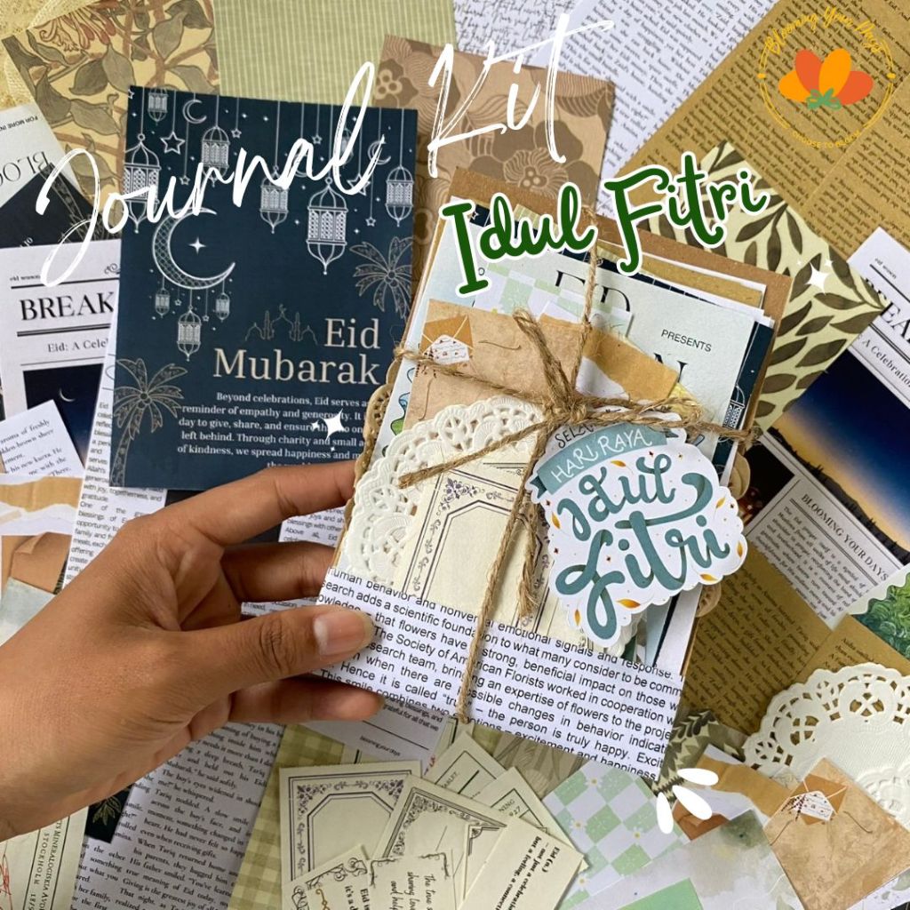 

52pcs Journal Kit Idul Fitri paper deco eid journaling scrapbooking lebaran OURNAL KIT SCRAPBOOK VINTAGE jurnal kit bujo penpal dekorasi scrapbook diary notebook diy