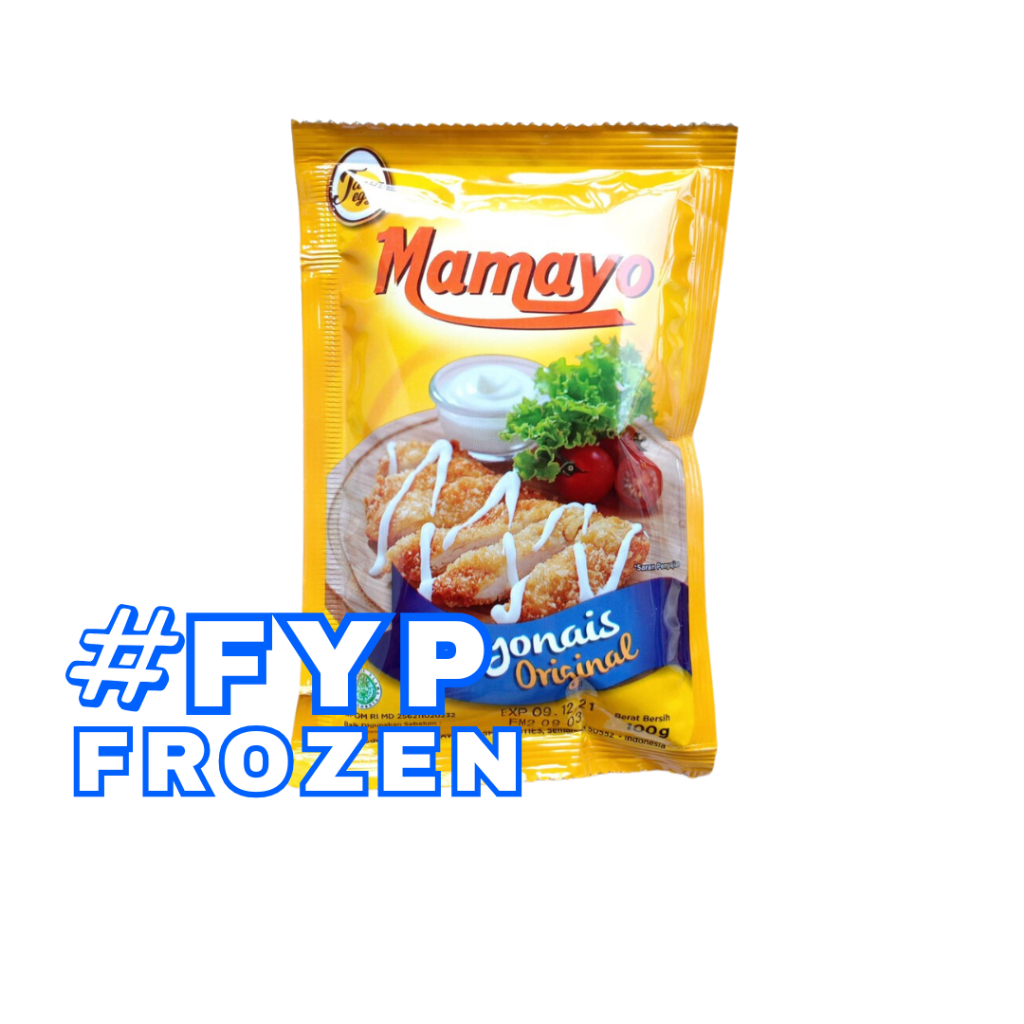 

MAMAYO MAYONAIS ORIGINAL SACHET 100G