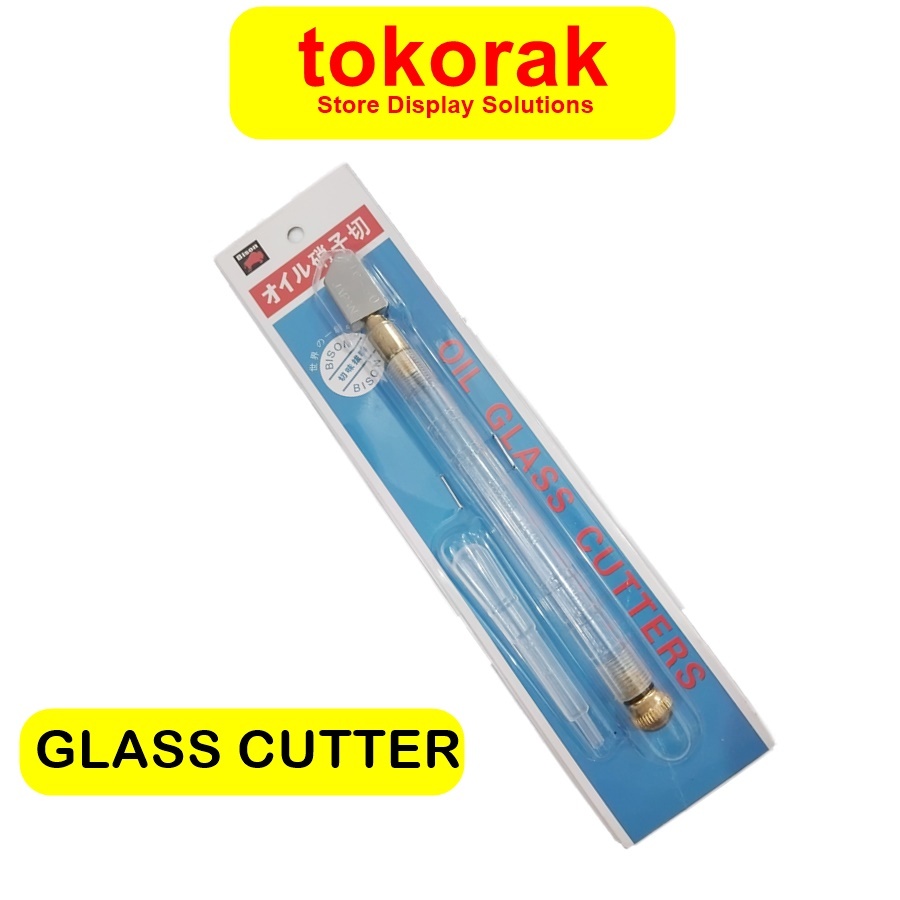

PISAU POTONG KACA TC 30 ALAT PEMOTONG KACA OIL GLASS CUTTER ISI MINYAK TC-30 BISON TC30